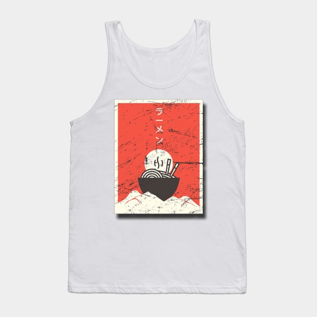 Ancient Ramen Noodles Tank Top by LoganArt